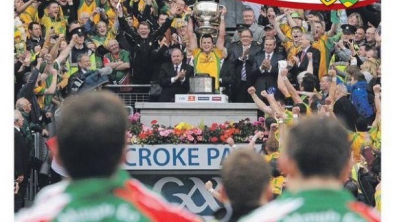 Our Day Will Come: The front page of the Mayo News' All-Ireland Final supplement.
