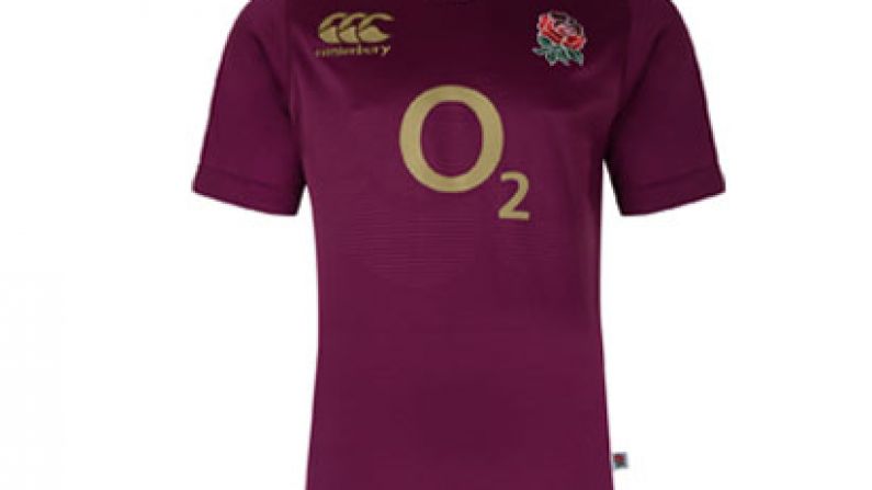 Spot The Difference: England's New Alternate Rugby Kit v Arsenal's 2005-06 Home Kit