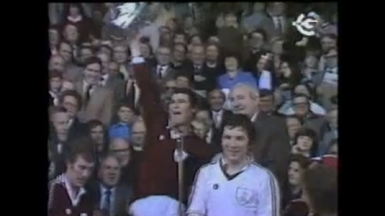 Joe Connolly's epic captain's speech from Galway's 1980 All Ireland Hurling Final victory.
