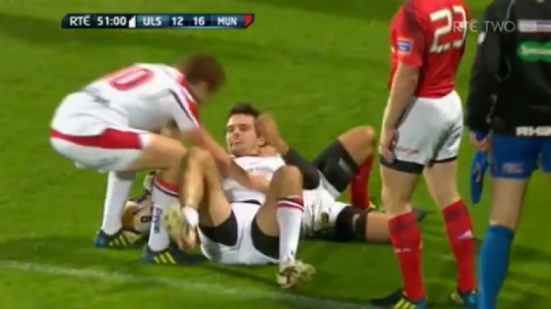 VIDEO: Jared Payne touches down for Ulster.