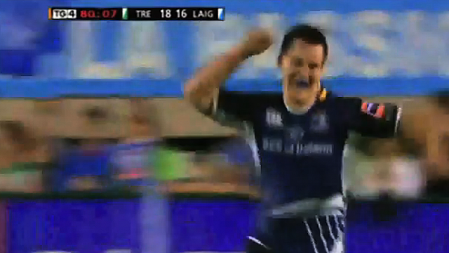 VIDEO: Johnny Sexton's last gasp drop goal to beat Benetton Treviso.