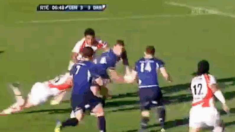 GIF: Brilliant Leinster try vs Dragons.