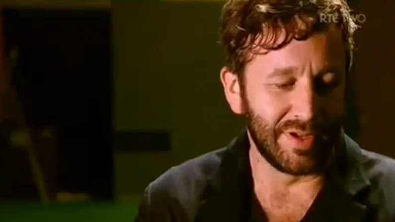 Chris O'Dowd's appearance on The Sunday Game was pretty funny.