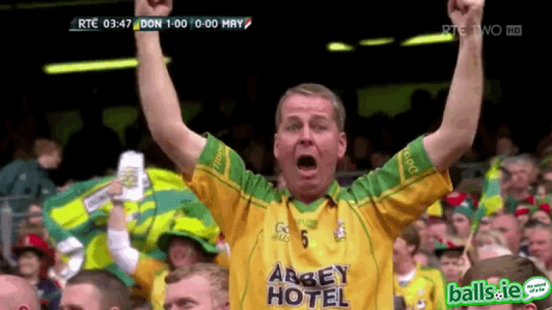 GIF: The second most intense Donegal man in Croke Park last Sunday.