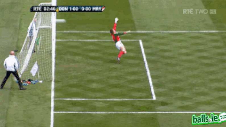 GIF: Michael Murphy's thunderous opening goal.