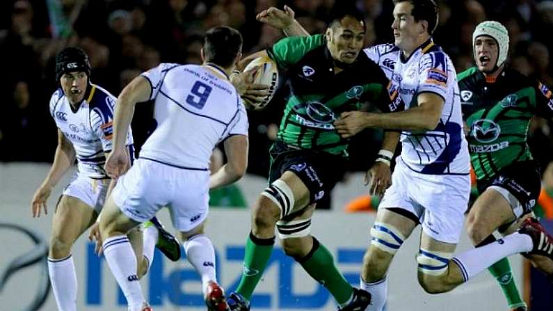 Highlights Of Connacht Destroying Lenister.