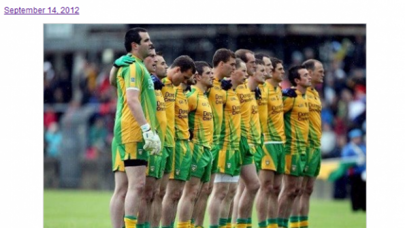 Definitely The Most Paranoid Pre-All-Ireland Football Final News Story We've Come Across
