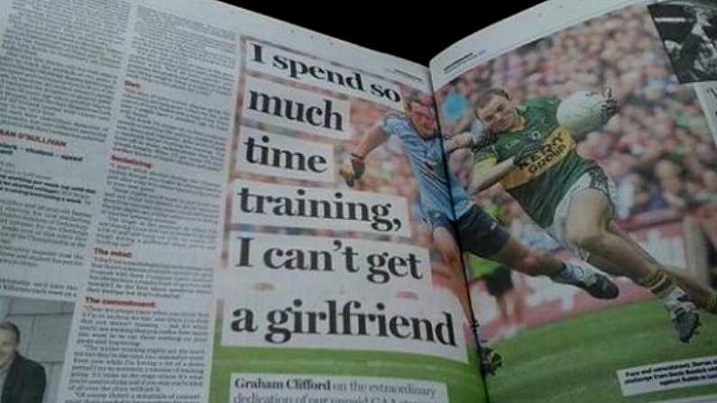 Darran O'Sullivan Refutes Claim He Can't Get A Girlfriend Becasue He Trains Too Much.