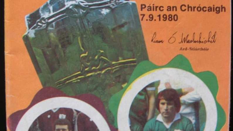 Some Of The Brilliant Things You'll Learn In The 1980 All-Ireland Hurling Final Programme