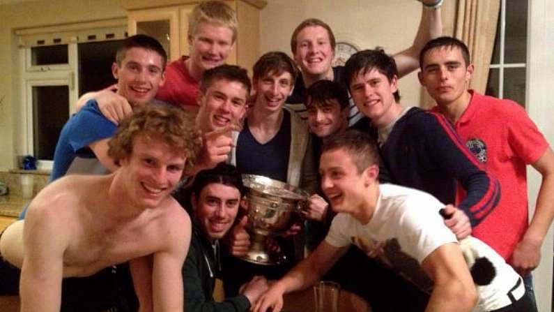 Is This Harry Potter Celebrating With The Dublin Minors?