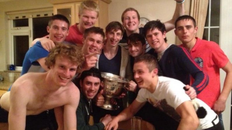 Is This Harry Potter Celebrating With The Dublin Minors?