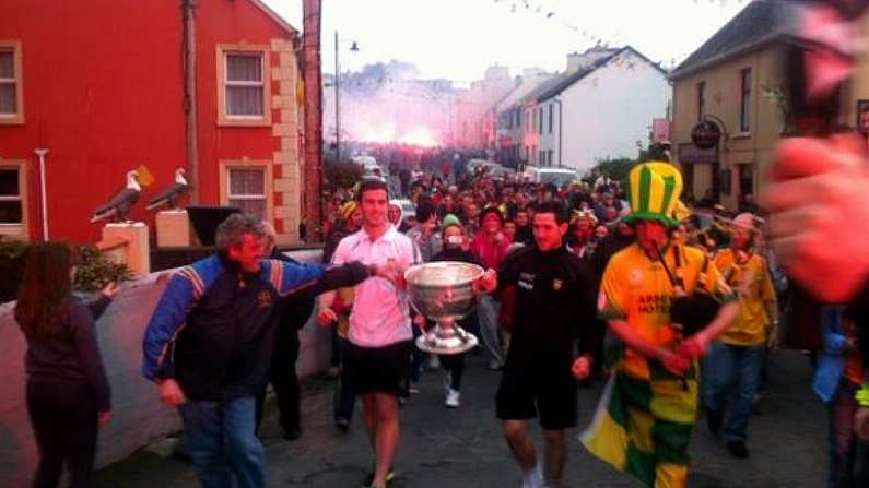 Sam Maguire Returns To Kilcar