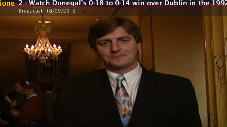 Screengrabs From The 1992 All-Ireland Final