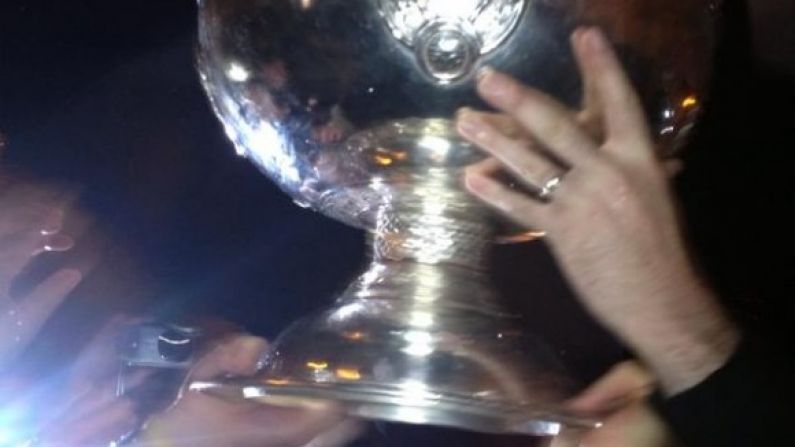 Sam Maguire Arrives In Donegal