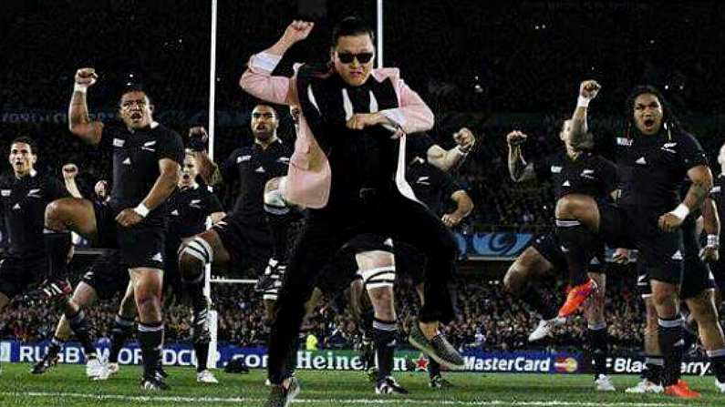 The All Blacks Do Gangnam Style.