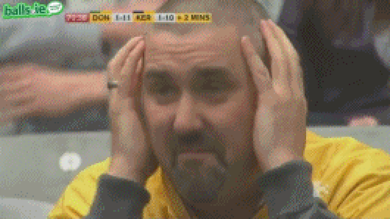 Top 10 GAA GIFs of the summer: No.6 - Kerry supporters on a rollercoaster of emotions against Donegal.