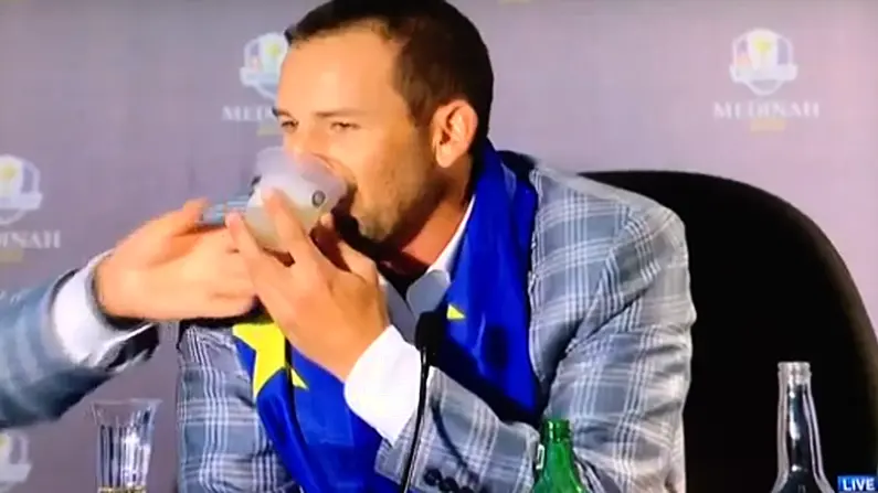 Sergio Garcia: Golfer, Ryder Cup Winner and Bartender.