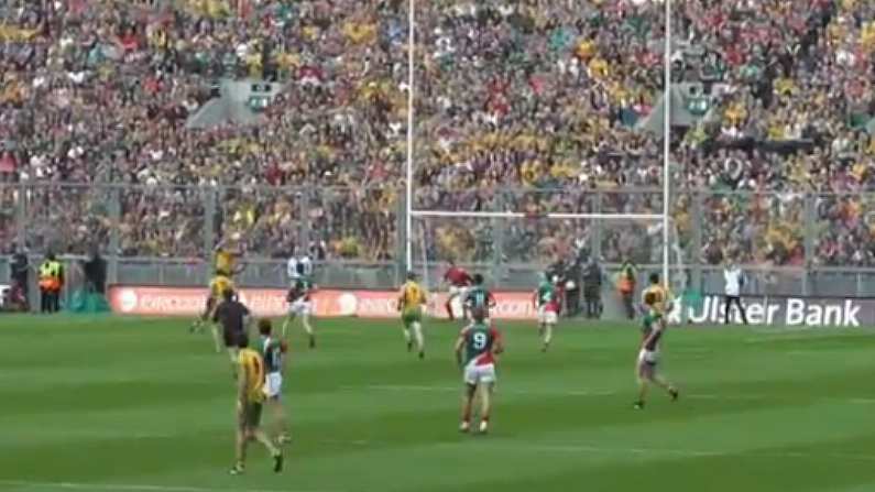 Awesome alternative view of Michael Murphy's All-Ireland Final goal.