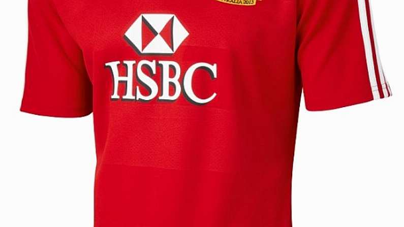 The new British and Irish Lions shirt for the tour of Australia.