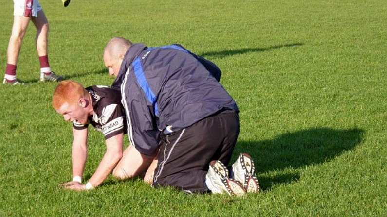 Perfectly Timed Photo Taken In A Kildare Football Match