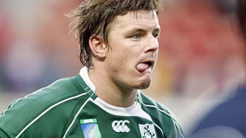 The Website That Says Brian O'Driscoll Is Retiring?