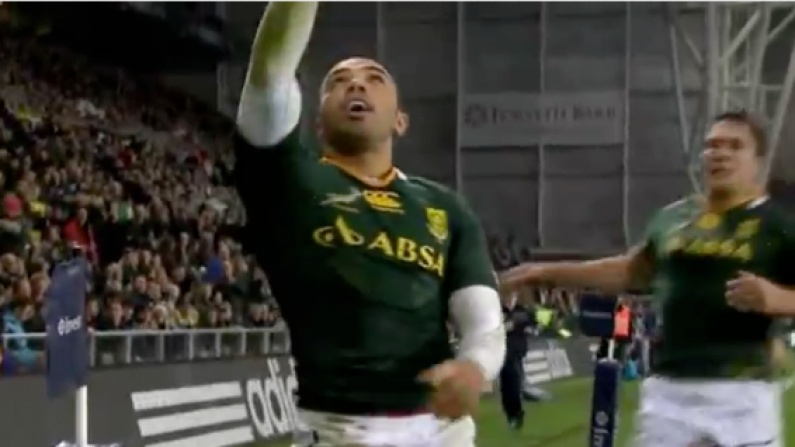 Springboks' Bryan Habana Wins IRPA Try Of The Year For 2012