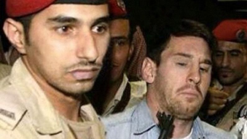 Leo Messi Has Gun Pointed In His Face