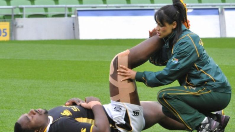 We Received A Lot Of Queries About The Springboks Physio Last Night