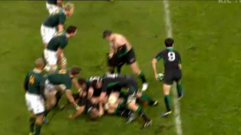 Cian Healy, Streaker