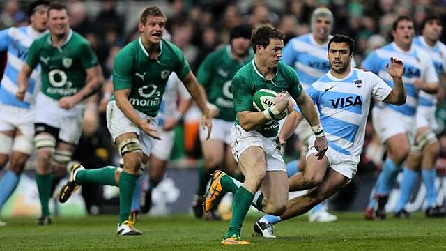 GIF: Craig Gilroy's Magic Feet.