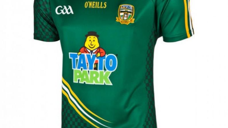Bask in the glory of the Tayto Park sponsored Meath GAA jersey.