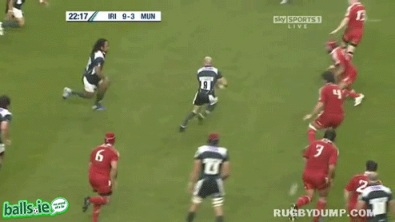 The Worst Rugby Tackles Ever: Sam Tuitupou Dumps Paul Hodgson.