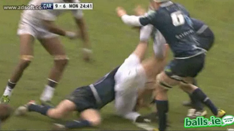This Red Card For Cardiff's Lloyd Williams Against Montpellier Seemed A Bit Harsh.