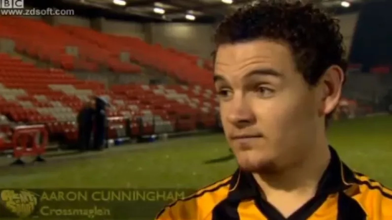 BBC Interview With Aaron Cunningham In Which He Makes Allegations Of Racial Abuse During The Ulster Club Final.