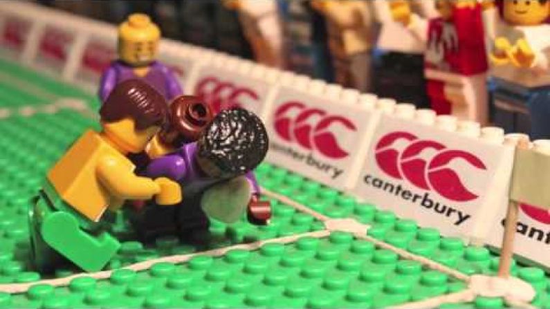 Highlights Of The 2012 Autumn Internationals In Lego Form