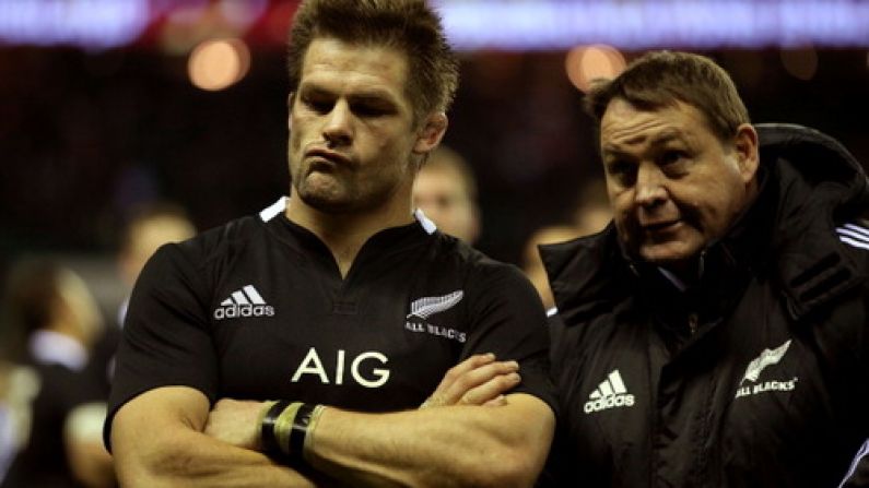 Richie McCaw Channels McKayla Maroney