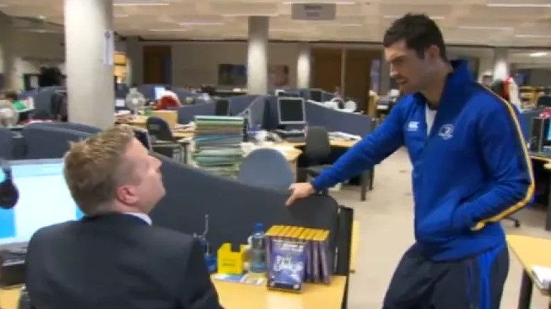 Rob Kearney Is A Lot Faster Than You Thought.