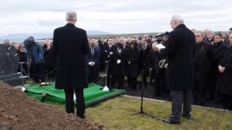 Seán Walsh's Graveside Oration For Páidí Ó Sé.