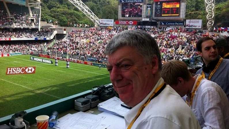 Sunday Times Rugby Correspondent Stephen Jones Resorted To Calling Two Irish Rugby Supporters "Slap Head" On Twitter.