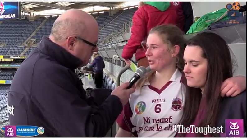 Watch: Slaughtneil Captain's Emotional Interview After All-Ireland Win