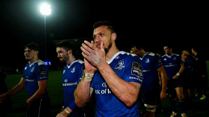 Zane Kirchner Pens Moving Goodbye To Leinster Fans