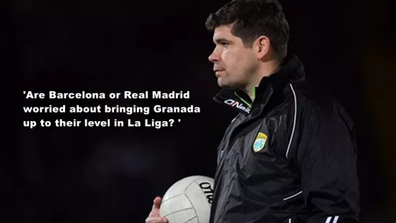 Opinion: Eamonn Fitzmaurice's 'Weaker Counties' Comments Are Controversial But Dead Right
