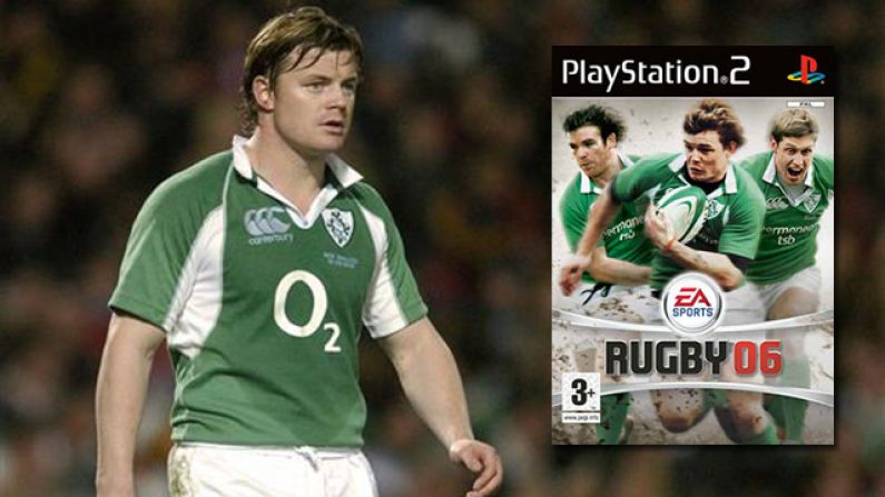Remembering The Monster That Was 99 Overall Brian O'Driscoll In EA Sports Rugby 06