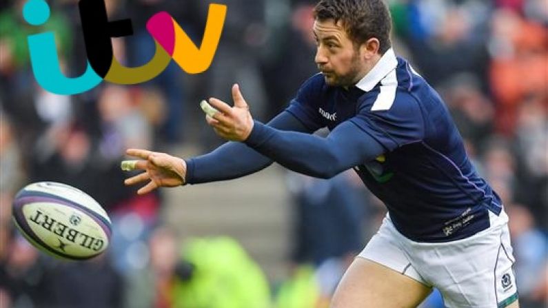 ITV Criticised For Greig Laidlaw Caption During Coverage Of England Vs Scotland