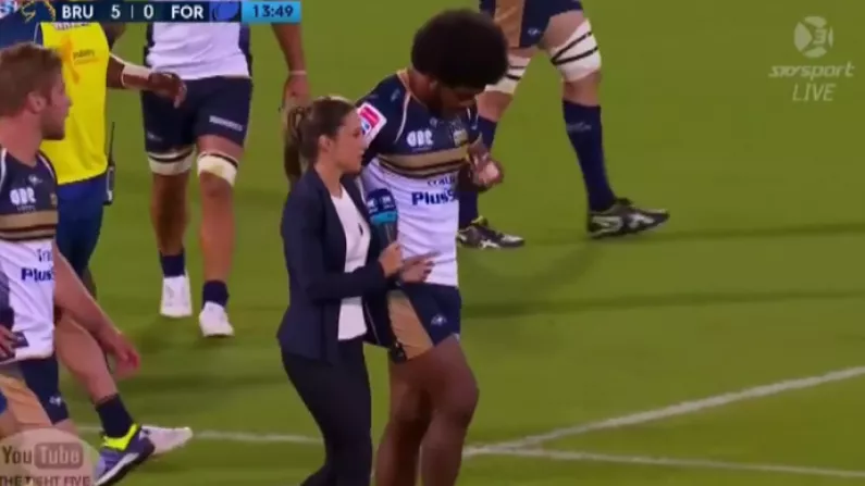 Australian TV Introduces The Lamentable Post-Try Interview