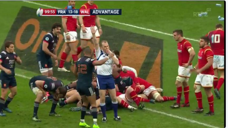 The Best Reaction To A Farcical Finish Between France And Wales