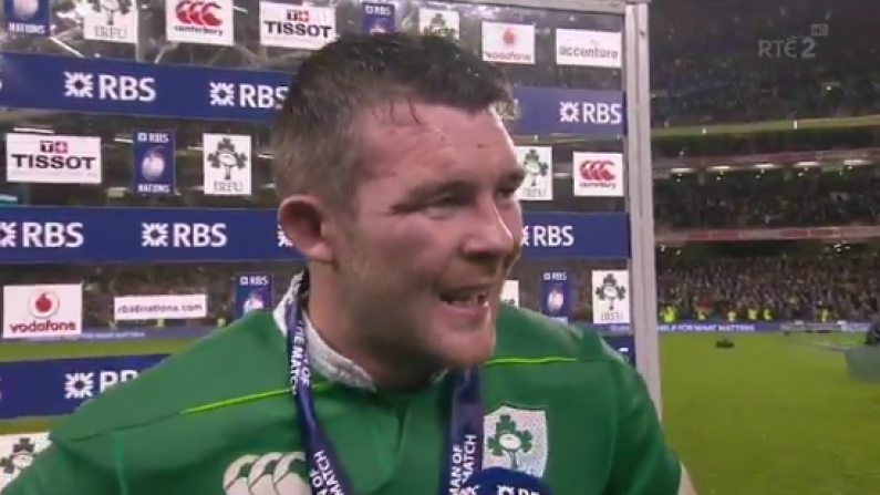 Watch: Exhausted Peter O'Mahony Gives MOTM Interview After Heroic Performance