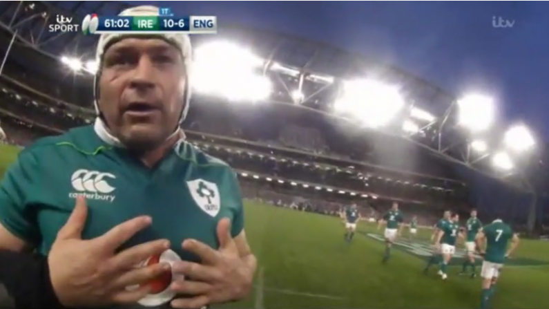 Watch: Rory Best's Outstanding Moment Of Leadership Against England