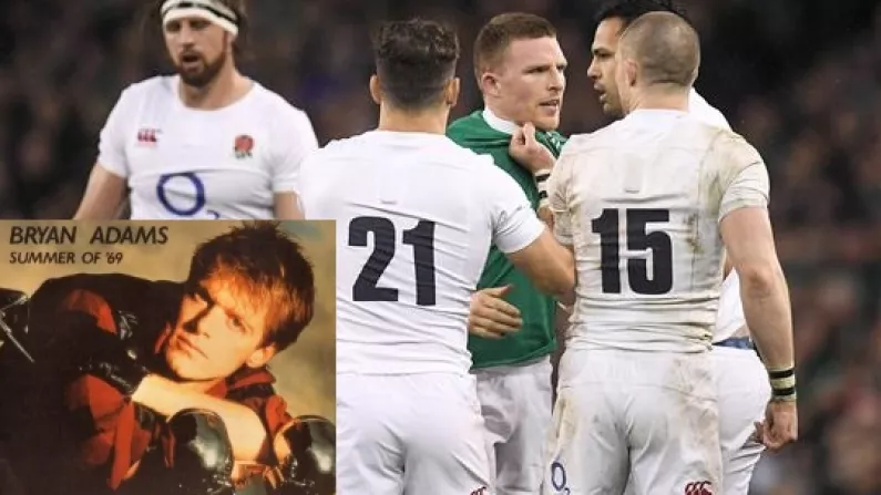 Watch: Andrew Conway Sings Summer Of '69 At Ireland Post-Match Banquet