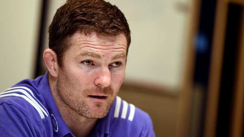 21 December 2016; Donnacha Ryan of Munster during a press conference at the University of Limerick in Limerick. Photo by Diarmuid Greene/Sportsfile